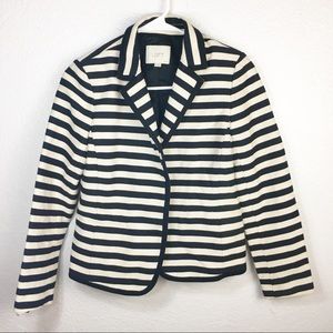 Ann Taylor LOFT Striped Blazer